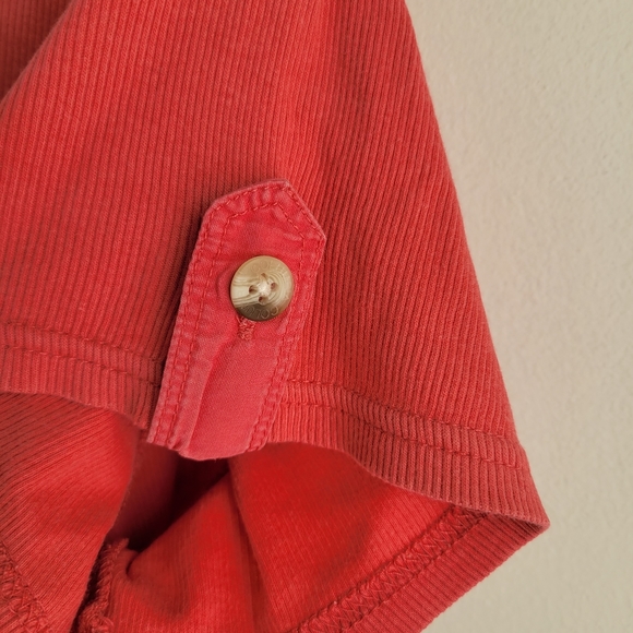 Columbia Ribbed V Neck Collared Shirt Size L - Picture 5 of 8